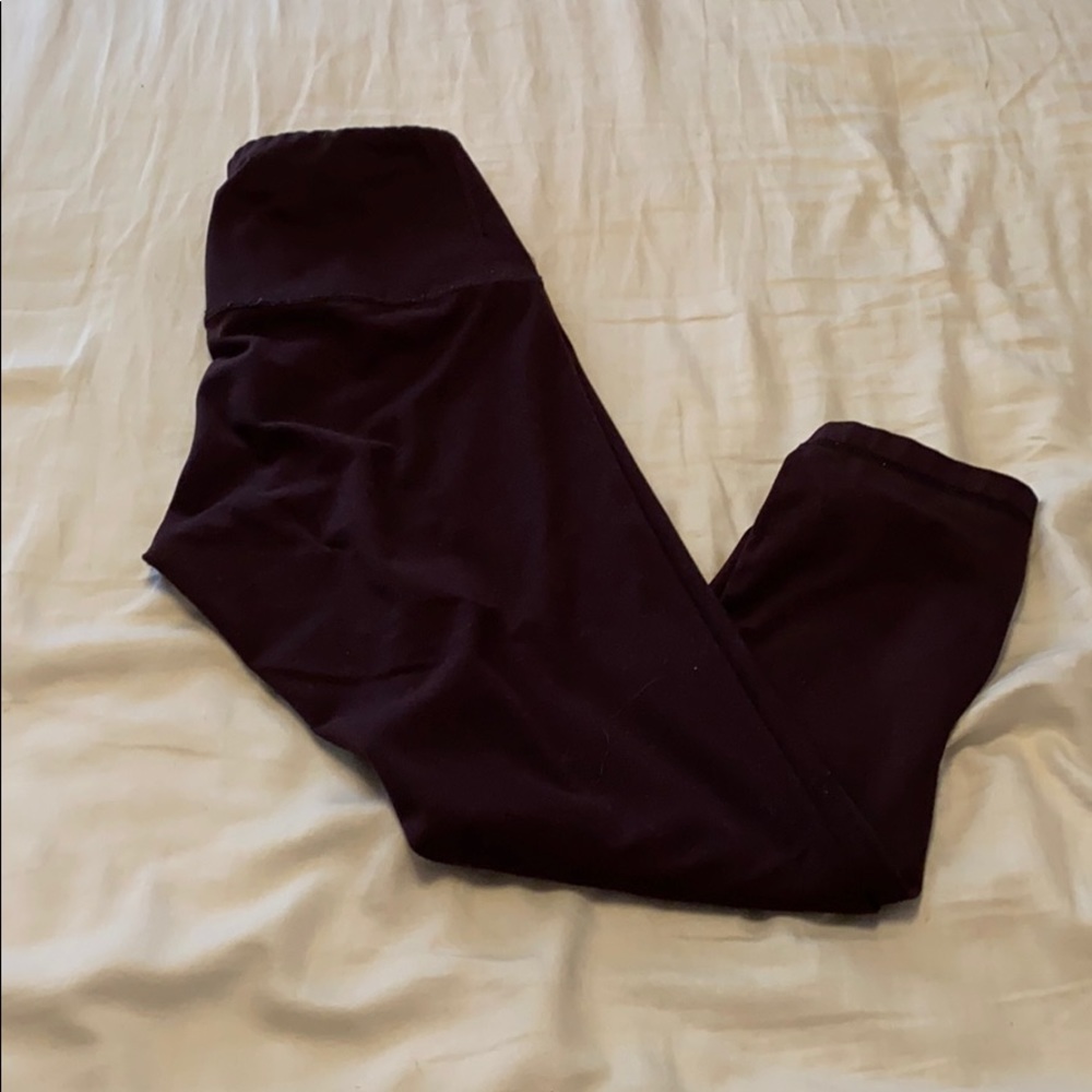 yogalicious purple leggings